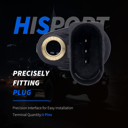 HiSport PC672 Engine Cam Camshaft Position Sensor CPS Compatible with Audi A3 TT 2008, A4 2005-2008 & Volkswagen Jetta 2005-2014, Golf 2010-2011, Rabbit 2006-2009, Beetle Passat,V10721118, 07K907601