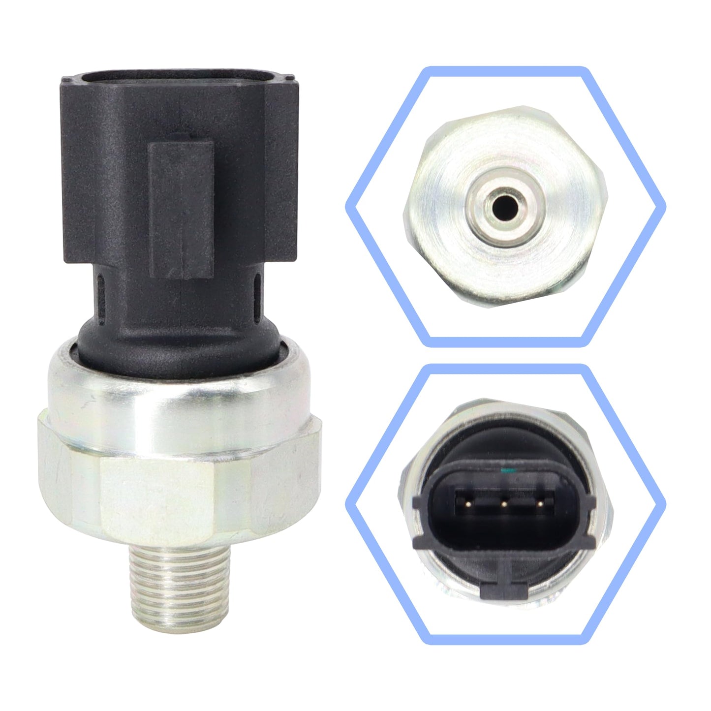 HiSport Oil Pressure Sensor Switch PS417 Compatible with Nissan Altima Armada 2003-2011,Replacement for Infiniti QX56 2004-2006