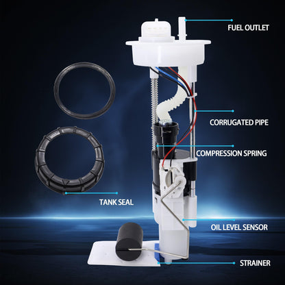 HiSport 47-1011 Fuel Pump Assembly Compatible with Polaris RZR 4 800 EPS, RZR 570 2011 2012 2013 2014