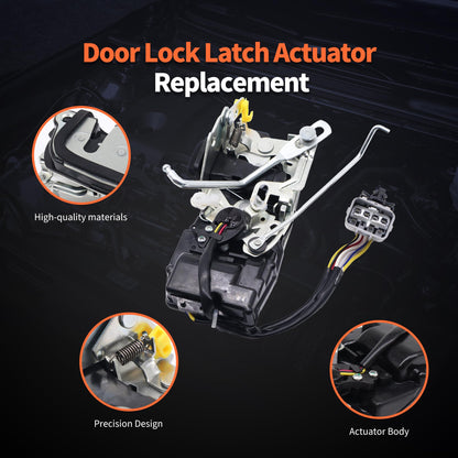 HiSport Front Drive Left Side Door Lock Actuator Motor 69040-04010 Compatible with Toyota Tacoma Latch 1998-2004 Pickup Replaces 6904004010 931-492 931492