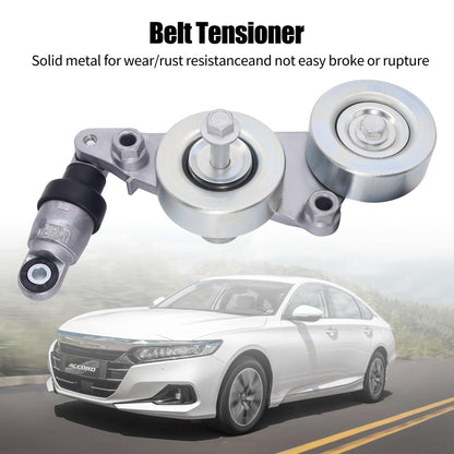 HiSport 39092 Drive Belt Tensioner Assembly with Pulley Compatible with Honda Odyssey 2005-2010, Pilot(06-08 FWD) 2006-2011 Accord Crosstour 2010, Accord 2008-2010, Only for V6