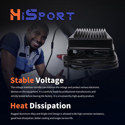 HiSport 74505-04 Voltage Regulator Rectifier - Compatible with Harley Davidson Electra Glide Road Glide Road King 2004 2005
