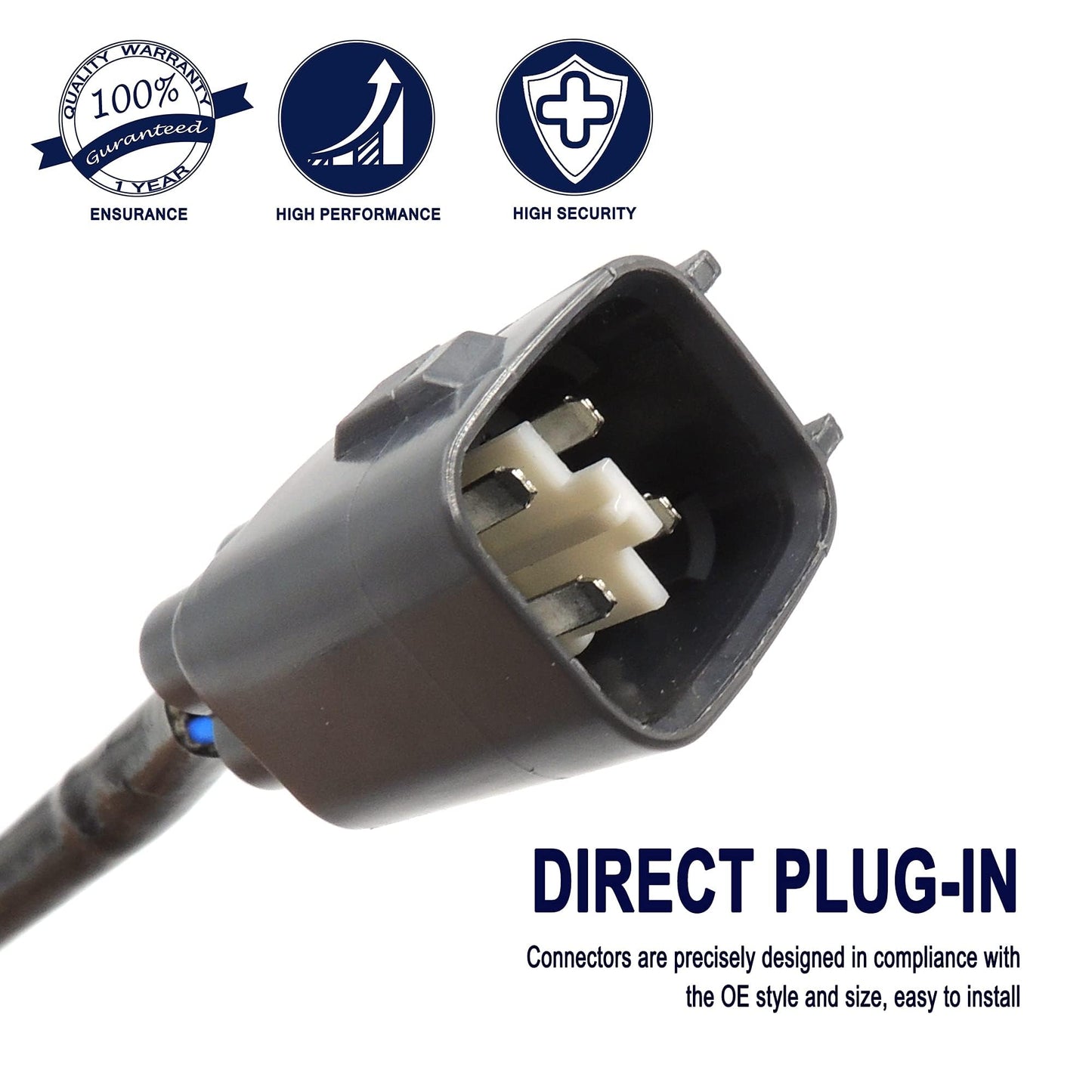 HiSport 250-24225 Oxygen Sensor Compatible with Lexus ES300 2002-2003 ES330 2004-2006 ES350 2007-2018 GS200T IS200 RC200T 2016-2017 GS300 1998-2019 IS300 RC300 2018-2024, Toyota Avalon Camry Solara