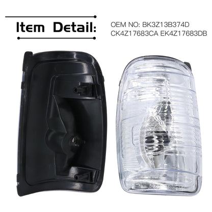 HiSport BK31-13B382-AB Driver Side Mirror Turn Signal Lamp Compatible with Ford Transit T150 T250 T350 2015 2016 2017 2018 2019 2020 2021 2022