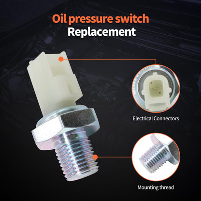 HiSport SW5192 PS288 SW8368 Oil Pressure Sensor Switch Compatible with Ford E/F-150 E/F-250 Explorer 3.5L 5.4L,Replacement for Mercury Lincoln Navigator MKZ MKS MKX
