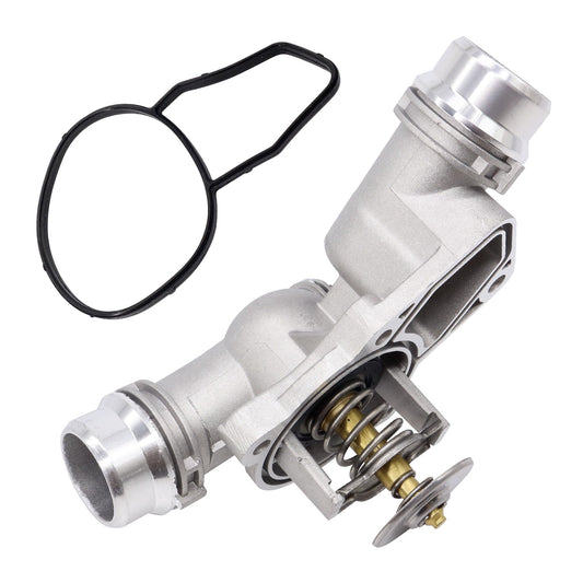 HiSport Engine Coolant Thermostat Housing Assembly 11537509227 - Compatible with BMW 323Ci 323i 325Ci 325i 325xi 328Ci 328i 330Ci 330i 330xi 525i 528i 530i X3 X3 X5 Z3 Z3 Z3 Z4 Z4 1999-2006