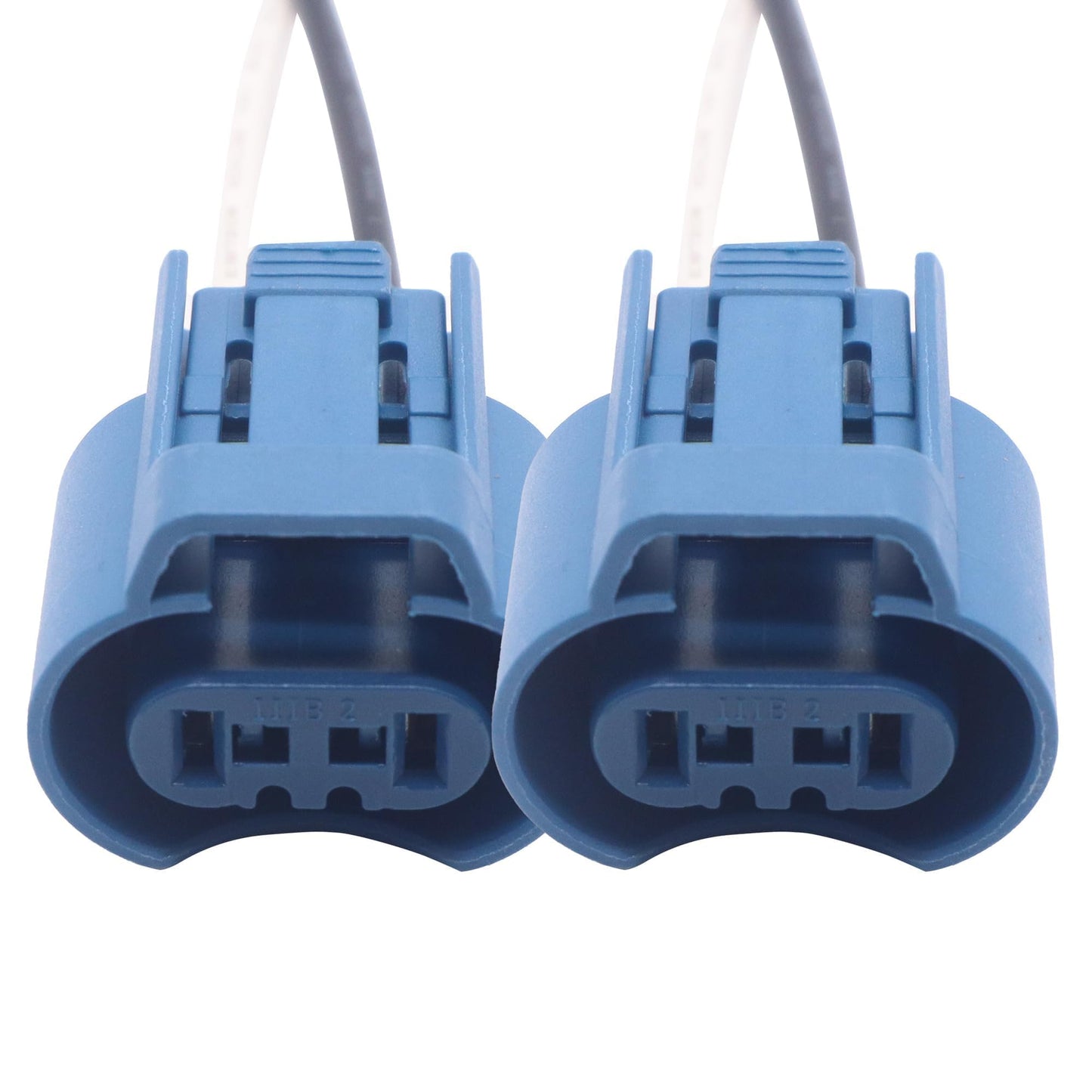 HiSport 2PCS 9005 HB3 H10 9145 Fog Light Female Connector Adapter Wire Pigtail Plug Socket Compatible with Acura/Honda High/Low Beam or Fog Lights