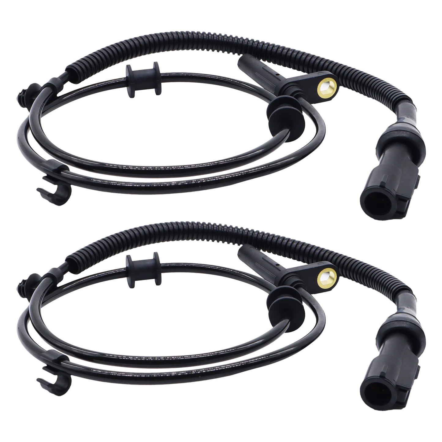 HiSport 2PCS ABS Speed Sensor Front Left & Right Replacement for Ford F-150 2005-2008 4.2L 4.6L 5.4L Rear Wheel Drive Replaces 7L3Z2C204A ALS1712 ALS917