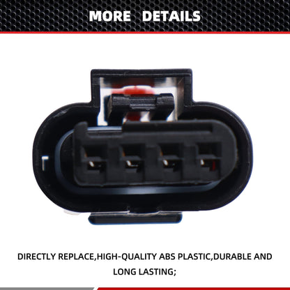 HiSport 68225125AA Radiator Active Grille Shutter Connector Pigtail Plug Wire/Wiring Harness Compatible with Dodge Dart 2013 2014 2015 2016 1.4L 2.0L 2.4L