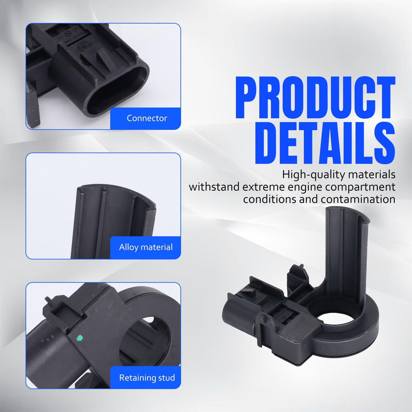 HiSport Battery Current Sensor - Compatible with Ford Explorer F-150 Edge Police Interceptor Sedan Taurus Fusion Expedition Mustang Lincoln MKX MKS MKZ 2011-2020 - Replace BT4Z14B357C 956-135