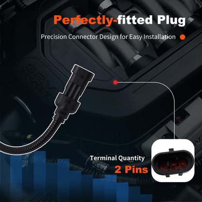 HiSport Turbocharger Speed Sensor 68039104AA - Turbo Charger Output Speed Sensor Compatible with Cummins Holset ISB ISC ISL ISX 6.7L 24V Diesel Dodge RAM 2007-2010 - Replaces 904341 5550060