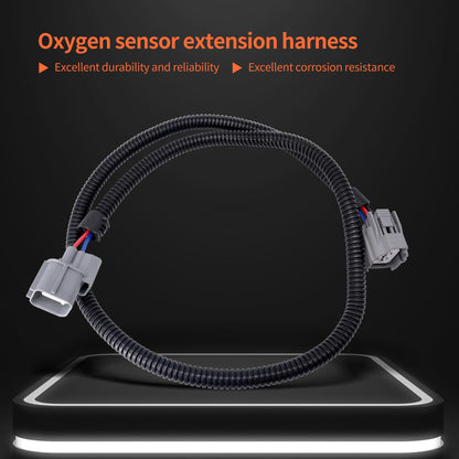 HiSport Harness 36" 4 Wires for Upstream Downstream 02 Oxygen Sensor Compatible with Honda Acura Civic Integra Prelude 2PCS