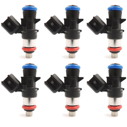 HiSport 4 Holes Fuel Injectors 0280158233 Replacement for Dodge Chrysler 200 300 2011-2019, Challenger Charger Durango,Replacement for Jeep Grand Cherokee Wrangler, Ram 1500 2500 3500 3.6L