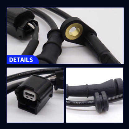 HiSport Front Left or Right ABS Wheel Speed Sensor Compatible with Nissan Murano V6 3.5L 2009-2014 Front Driver or Passenger Side Replaces 47910-1AA0A, 479101AA0A ALS2500