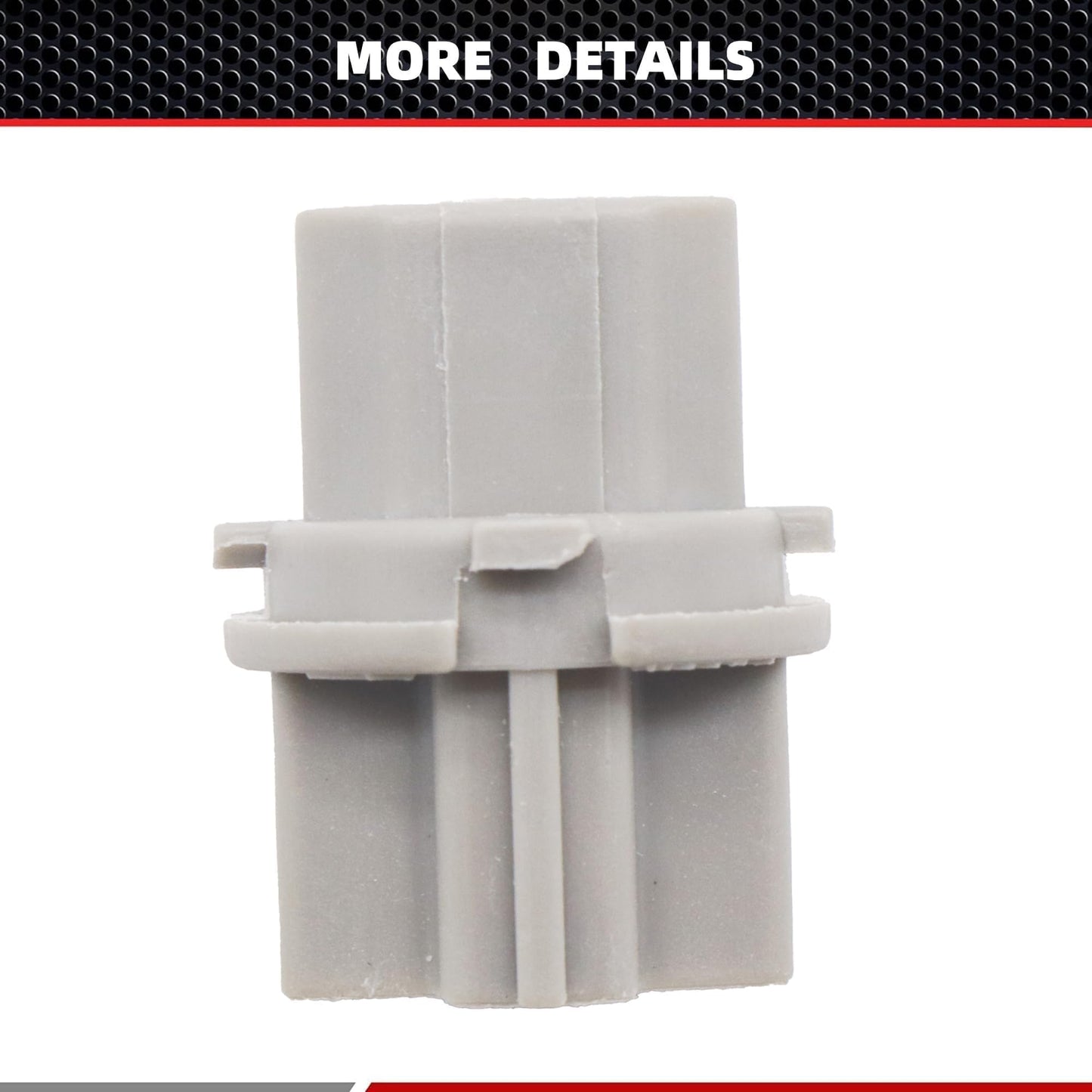 HiSport 33515S50003 2PCS Rear Tail Light Brake Lamp Socket Turn Signal Lights Wire Harness Plug Holder Compatible with Honda Accord Civic Honda Odyssey Fit