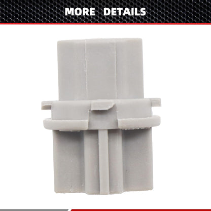 HiSport 33515S50003 2PCS Rear Tail Light Brake Lamp Socket Turn Signal Lights Wire Harness Plug Holder Compatible with Honda Accord Civic Honda Odyssey Fit