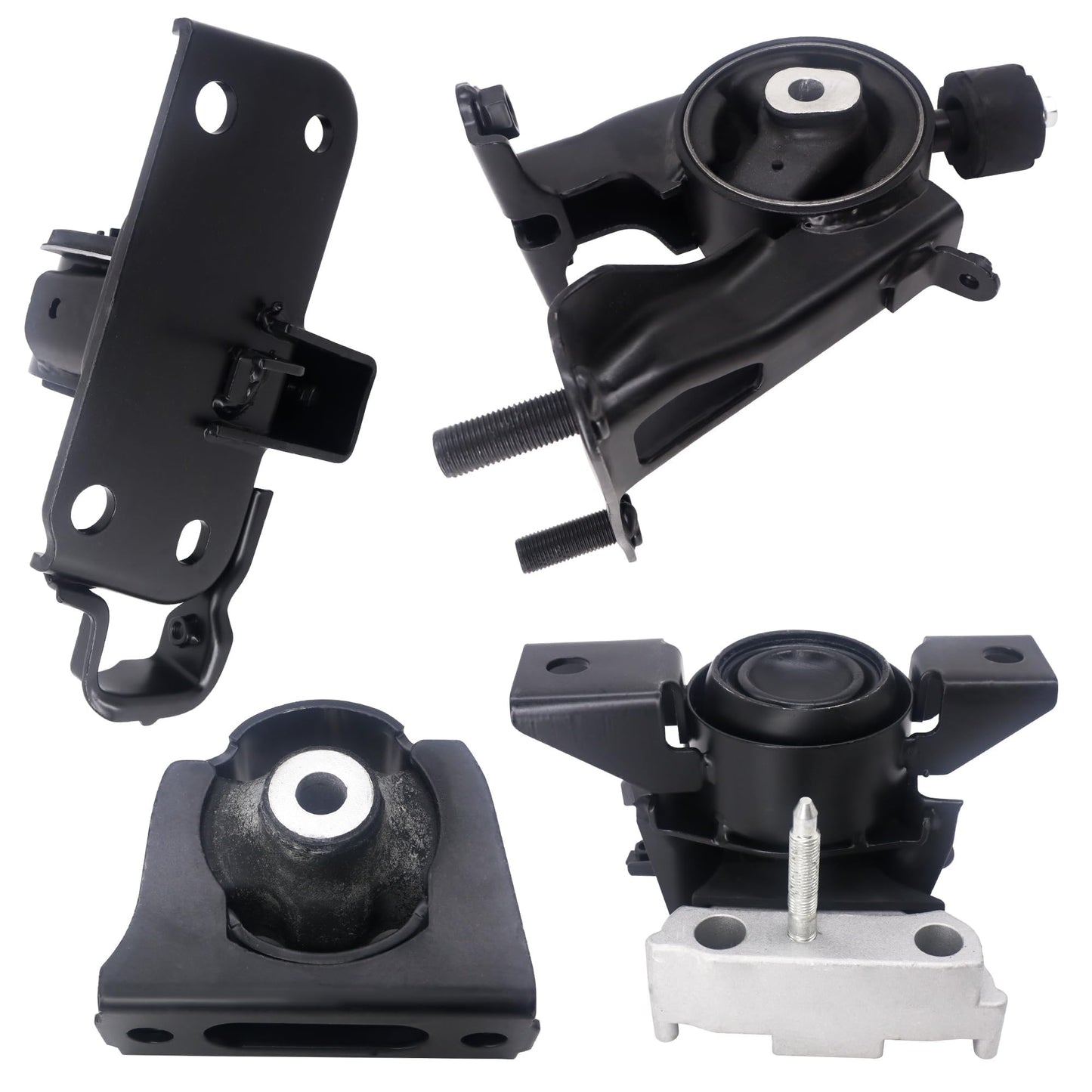HiSport 4PCS Engine Transmission Motor Mount Mounts Set Kit Compatible with Scion 2008-2015 xB 2.4L, Toyota RAV4 2006-2018 Replace 1236128240 1230528261 1237122240 1237228290