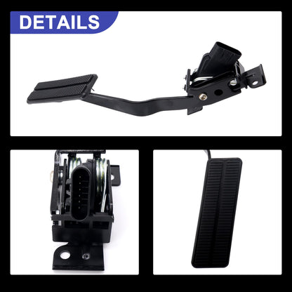 HiSport Electronic Accelerator Gas Pedal Assembly with Bracket Position Sensor Compatible with Chevrolet Corvette C6 2005-2013 19417903 25835421 15864594 12569599