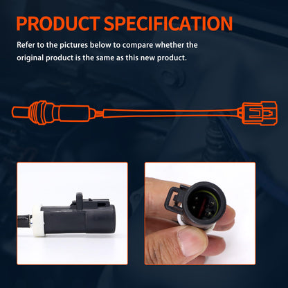 HiSport 15716 15717 O2 Oxygen Sensor Upstream Downstream - Compatible with Ford Aerostar Bronco Lincoln Aviator Blackwood Replaces 2344401 234-4046