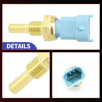 HiSport 4010644 Water Temperature Sensor - Compatible with Polaris Sportsman 570 700 EFI 800 EFI Scrambler Ranger 500 570 700 800 900 XP 1000 RZR 800 XP 900 570 ACE 570 EFI - Replace 0281002209