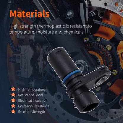 HiSport Vehicle Speed Sensor 74402-05B - Compatible with Harley Davidson Softail Touring Sportster Dyna Sportster - Replace 7440205B 74402-05A 74402-05