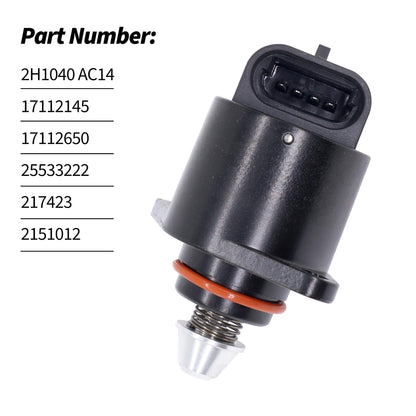 HiSport Fuel Injection Idle Air Control Valve Compatible with Buick Century,Electra,LeSabre,Reatta,Riviera,Skykark;Oldsmobile 98,Achieva,Cutlass Calais,Cutlass Ciera,Cutlass Cruiser,Delta 88#2H1040