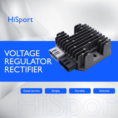 HiSport Voltage Regulator Rectifier - Compatible with Polaris General 1000 General 4 1000 General XP 1000 General XP 4 1000 Ranger 1000 Ranger 500 Ranger 570 - Replace 4014856 4014868