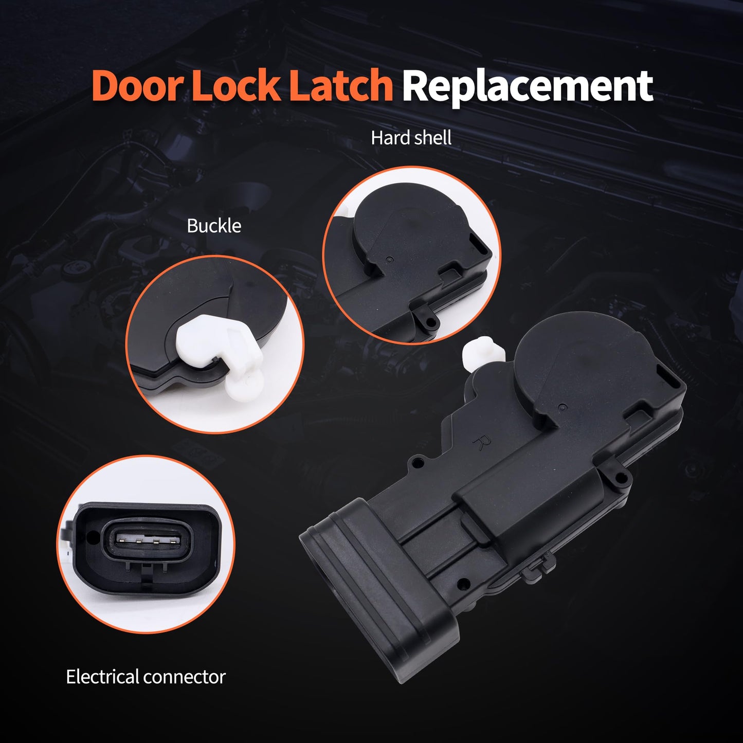 HiSport 746-848 Rear Liftgate Actuator - Compatible with Toyota Sequoia 2001 2002 2003 2004 2005 2006 2007 - Replace 69150-0C010