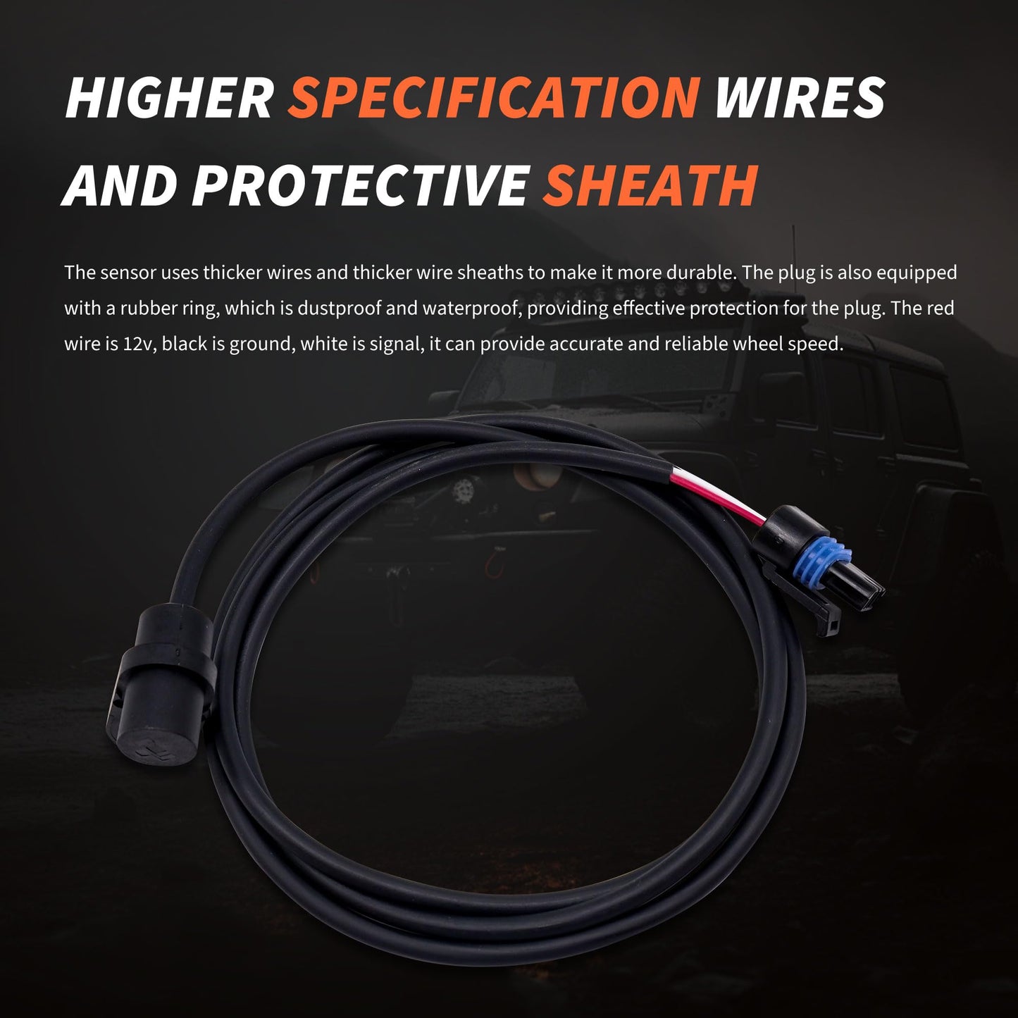 HiSport Hall Effect Speed Sensor - Compatible with ATP 330 500 Magnum 325 330 500 Ranger 700 Ranger Crew 700 Ranger XP 700 Sportsman 335 400 450 500 600 700 800 MV7 - Replace 4040081 4010298