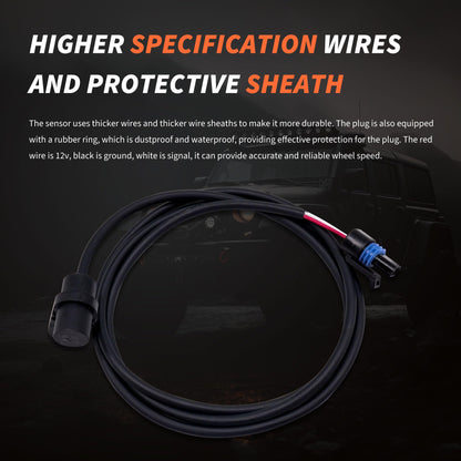 HiSport Hall Effect Speed Sensor - Compatible with ATP 330 500 Magnum 325 330 500 Ranger 700 Ranger Crew 700 Ranger XP 700 Sportsman 335 400 450 500 600 700 800 MV7 - Replace 4040081 4010298