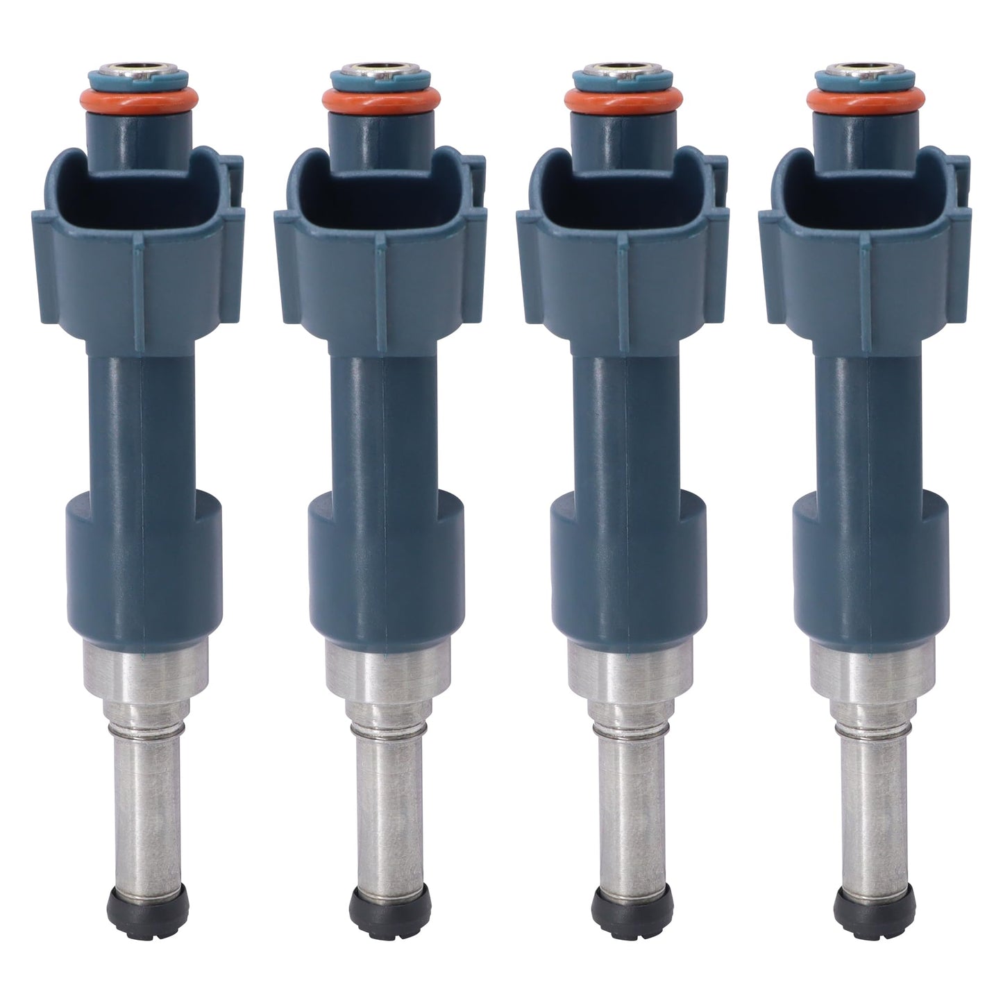 HiSport 4 Fuel Injectors 23209-39195 Compatible with Toyota 1.8L Prius V Plug-In Prime 2010-2015 Replacement for Lexus CT200h 2011-2015,12 Holes