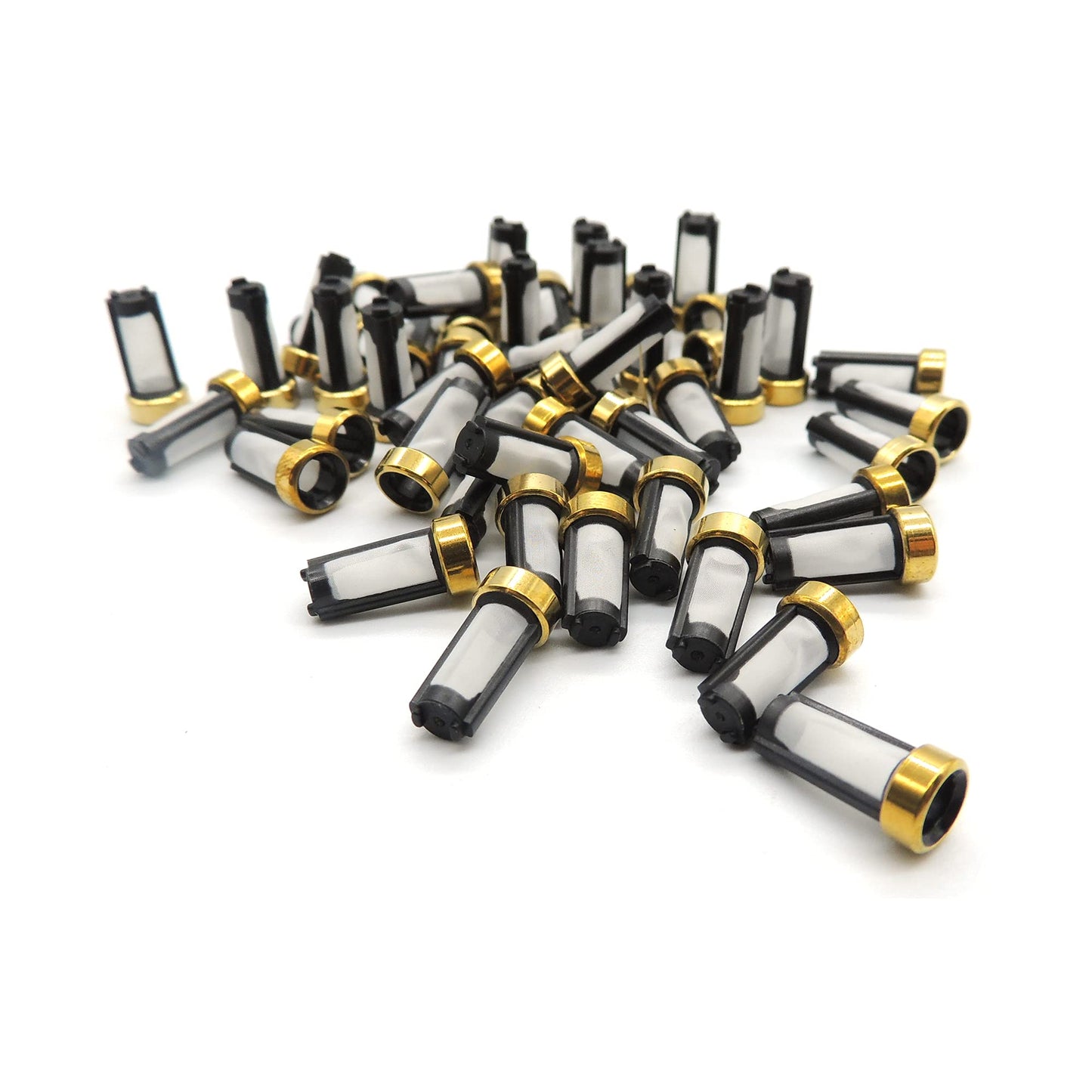 HiSport Fuel Injector Seal Kits Filter Baskets Universal Repair Set CF107 [50 Set]