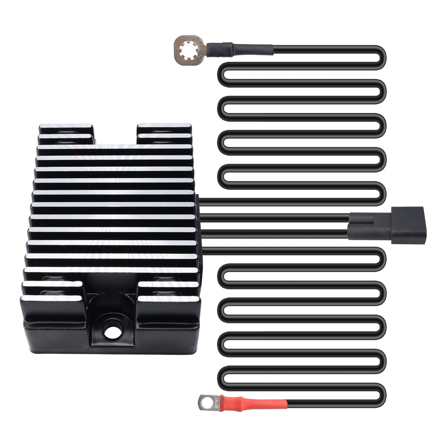 HiSport 74518-99 Voltage Regulator Rectifier - Compatible with Harley Davidson Dyna Glide 1999-2003 Dyna Super Glide 1450 1999-2003 Softail 1450 2000 Heritage Softail 1450 2000 Replaces 74518-99A