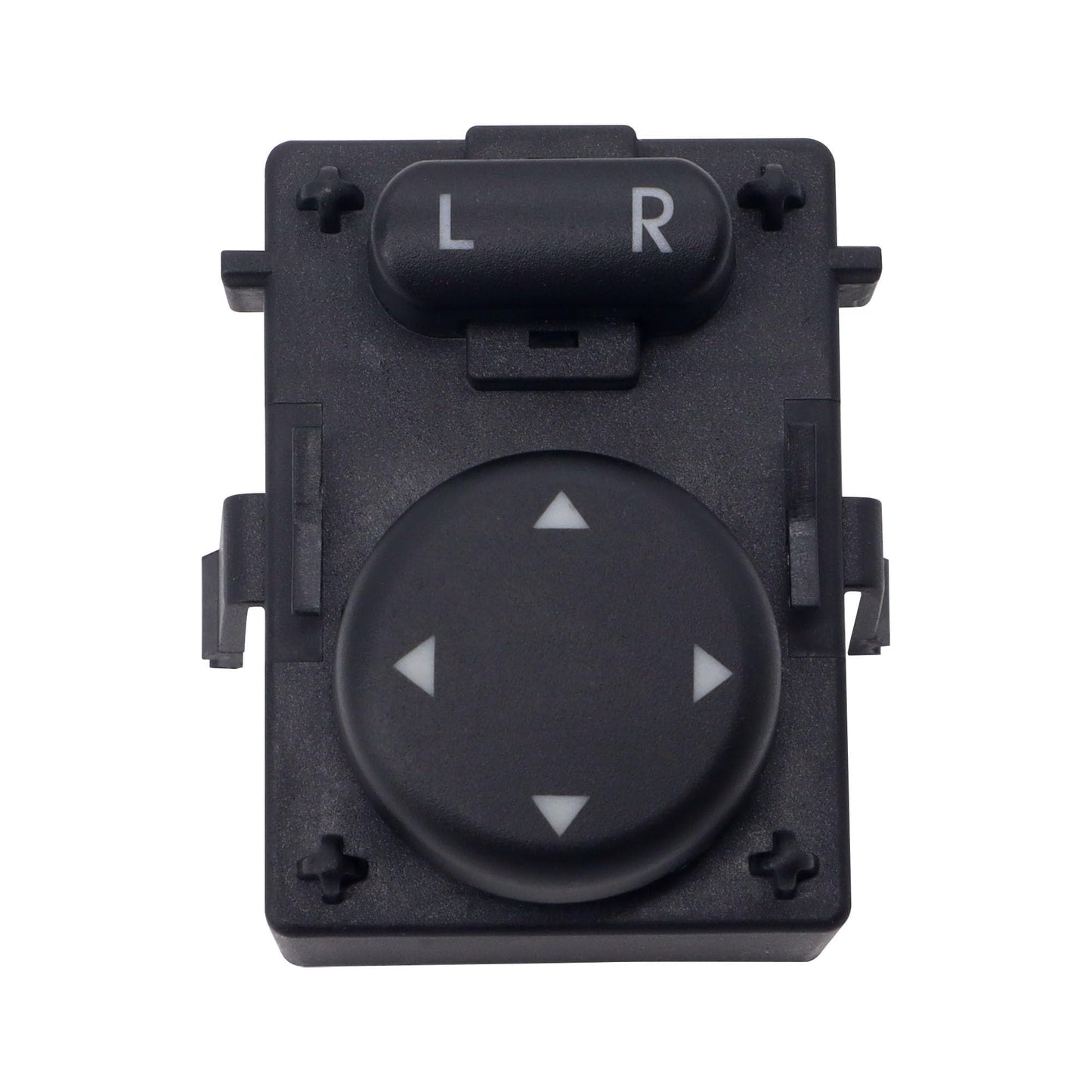 HiSport 901-5202 Heavy Duty Power Mirror Switch Front Driver Side- Compatible with Freightliner Cascadia 2007-2017 - Side View Mirror Control Switch Replace 15829700SR DTL15829700 Black