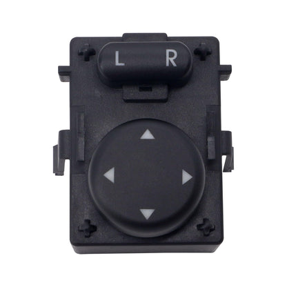 HiSport 901-5202 Heavy Duty Power Mirror Switch Front Driver Side- Compatible with Freightliner Cascadia 2007-2017 - Side View Mirror Control Switch Replace 15829700SR DTL15829700 Black