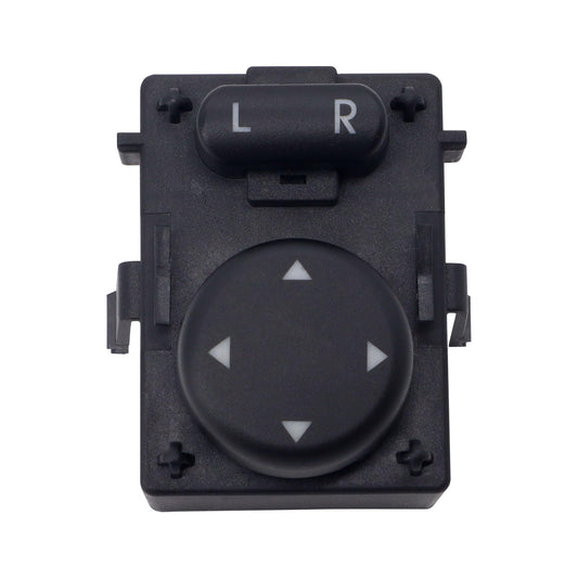 HiSport 901-5202 Heavy Duty Power Mirror Switch Front Driver Side- Compatible with Freightliner Cascadia 2007-2017 - Side View Mirror Control Switch Replace 15829700SR DTL15829700 Black