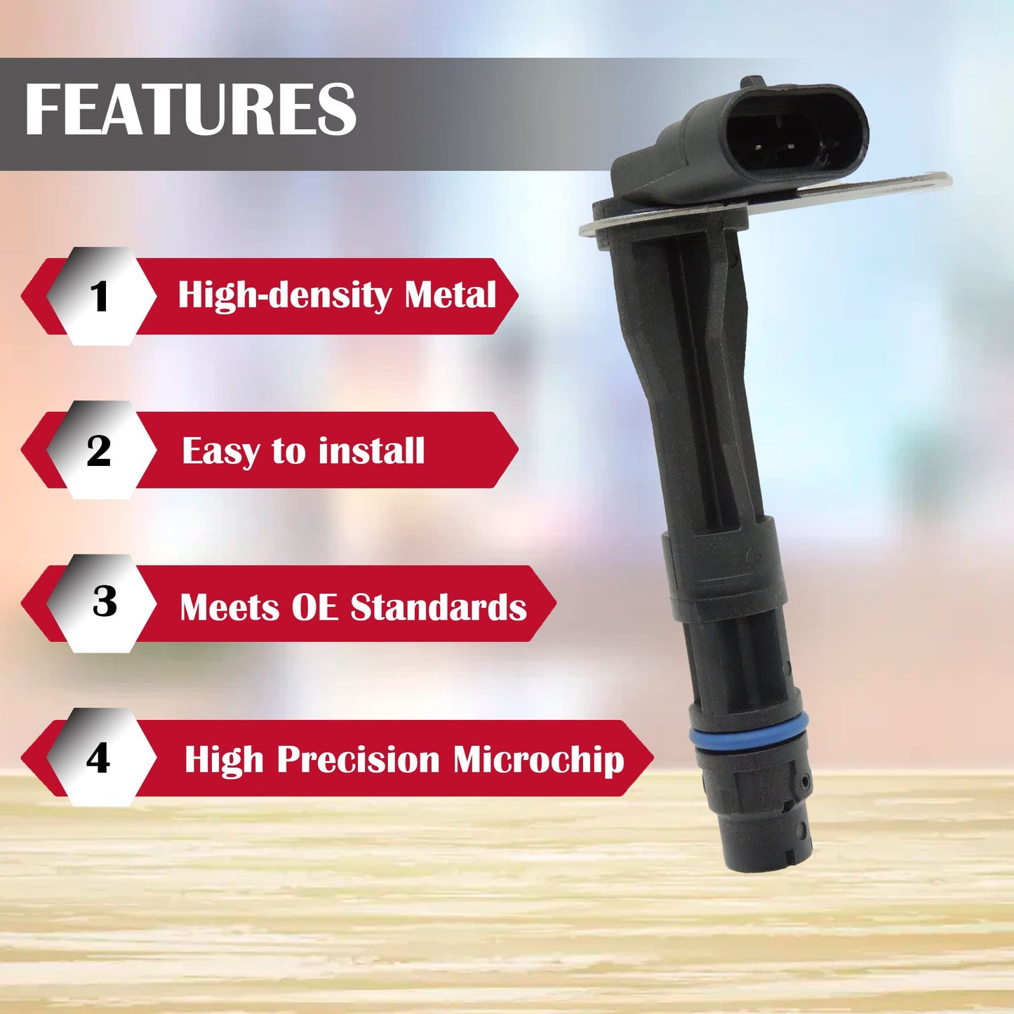 HiSport 12561211 Camshaft Position Sensor - Compatible with 1999-2007 Chevy Express Silverado Suburban Tahoe GMC Envoy Yukon Savana Sierra Cadillac Escalade Hummer H2 Pontiac - Replaces 213-363