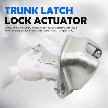 HiSport Rear Tailgate Liftgate Lock Latch Actuator 63032FG101 Compatible with Subaru Impreza 2008-2022, Crosstrek 2016-2022, Forester 2009-2018, Outback 2010-2019, 63032FG100, 63032FG000, 63032FG102