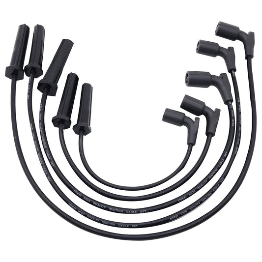 HiSport Spark Plug Wire Set 89018131 Compatible with Chevrolet Pontiac Saturn Relay Torrent Montana G6 Uplander Malibu Equinox 3.4L 3.5L,Replacement for Buick Rendezvous Terraza 2006-2007 V6 3.5L