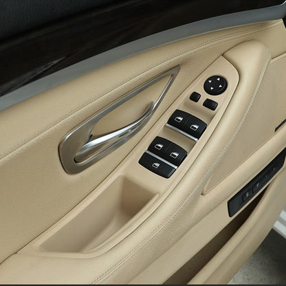 HiSport Beige Window Switch Armrest Door Panel Inner Interior Door Pull Handle Compatible with BMW 5 Series F10 F11 F18 520 523 525 528 530 535 2010 2011 2012 2013 2014 2015 2016#51417225875