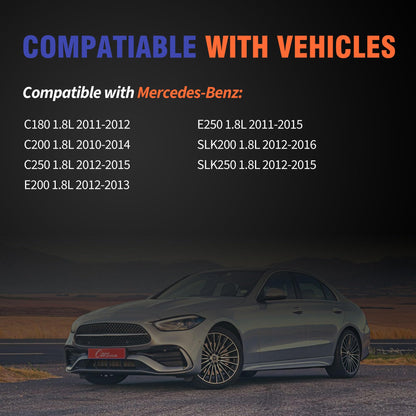 HiSport Valve Cover Gasket Seal 2710161221 - Compatible with Mercedes-Benz C180 2011-2012 C200 2010-2014 C250 2012-2015 E200 2012-2013 E250 2011-2015 SLK200 2012-2016 SLK250 2012-2015 1.8L