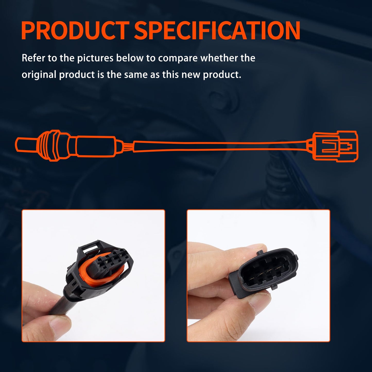 HiSport 234-4528 234-4529 O2 Oxygen Sensor Upstream Downstream 2Pcs - Compatible with Chevy Cruze 2011-2015 Cruze Limited 2016 Sonic 2012-2020 TRAX 2013-2014