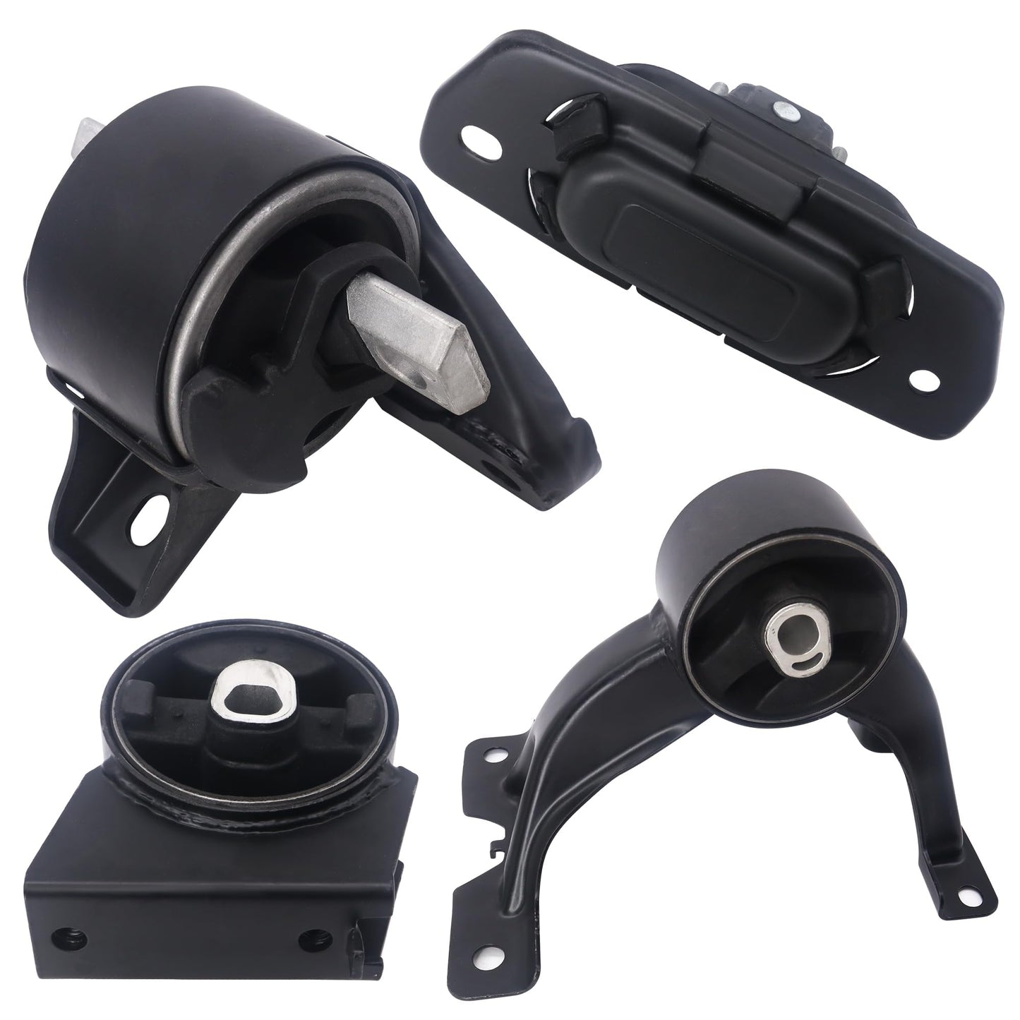 HiSport 4PCS Engine Motor Mount Set Kit Compatible with Dodge 2011-2018 Journey 3.6L, Avenger 2011-2014, Chrysler 200 2011 2012 2013 2014 Replace A5551 A5443 A5632 A5543