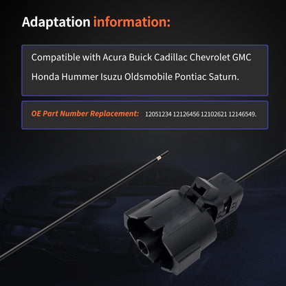 HiSport Knock Detonation Sensor Connector Wiring Harnesses 12051234 12126456 12102621 12146549 Compatible with Acura Buick Cadillac Chevrolet GMC Honda Hummer Isuzu Oldsmobile Pontiac Saturn