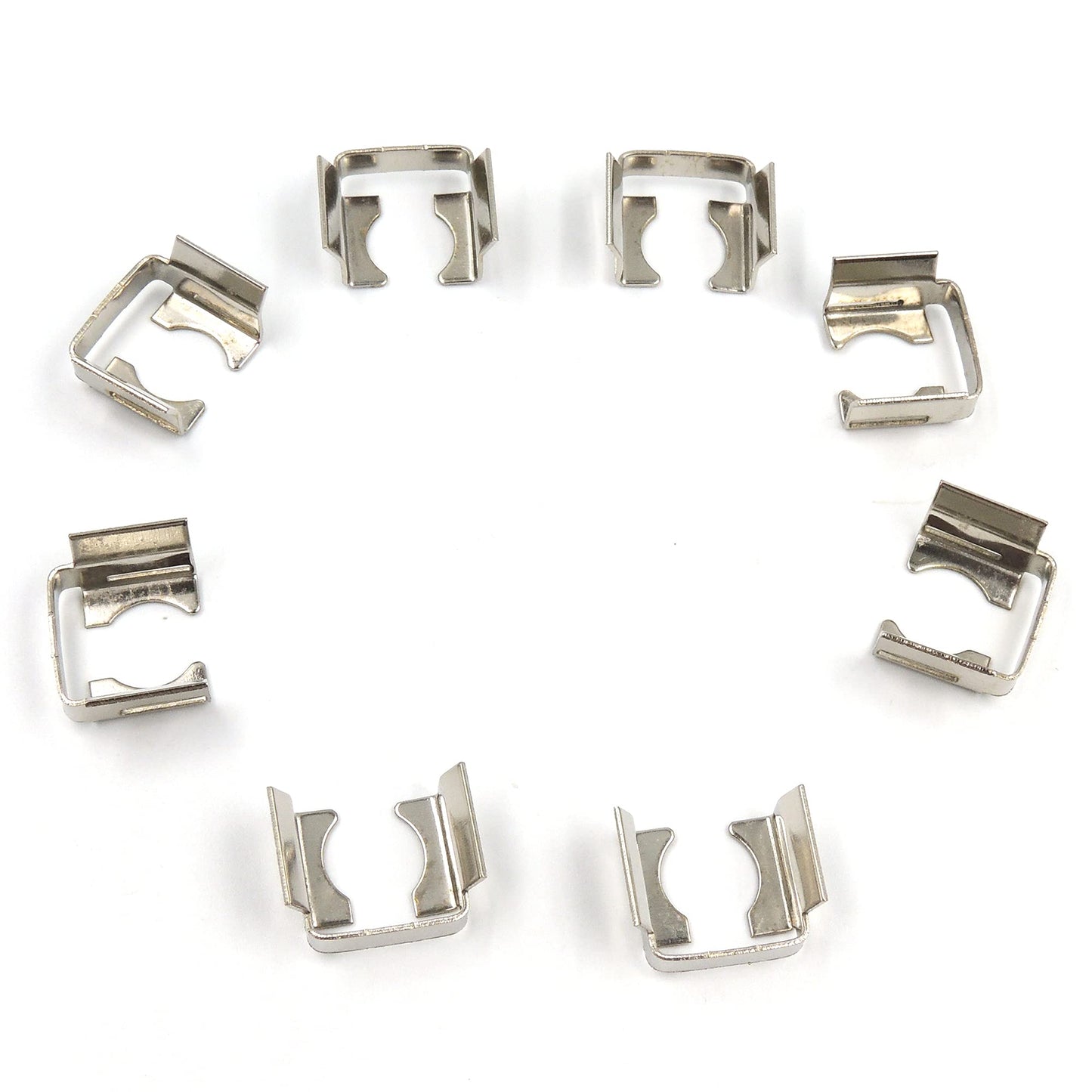 HiSport 89017372 Fuel Injector Metal Retainer Clips Insulator Retainer Kit [8pcs]