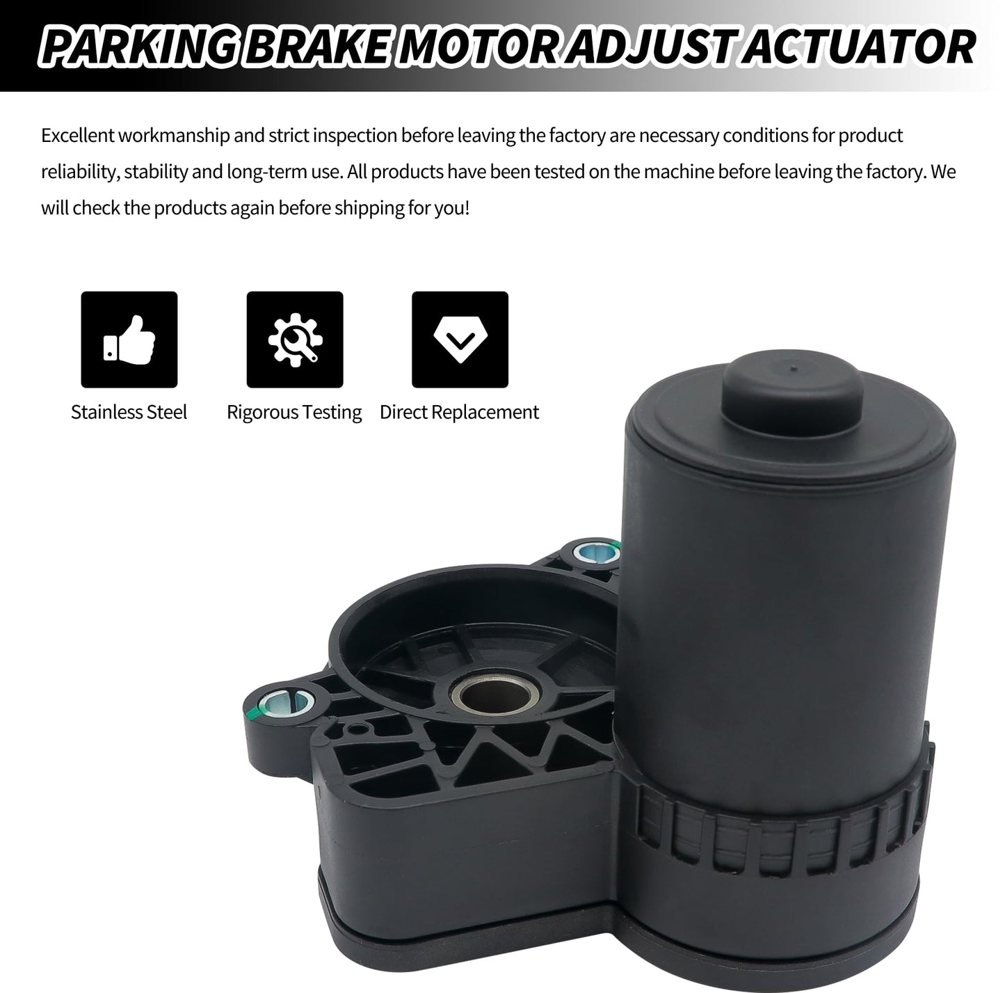 HiSport Left Parking Brake Actuator Rear 43021-TEA-T02 - Compatible with Honda Civic 2016 2017 2018 2019 2010 2021 - Replace 43021TEAT02 43020TBAA02 43020TBAA01 43020TBAA03