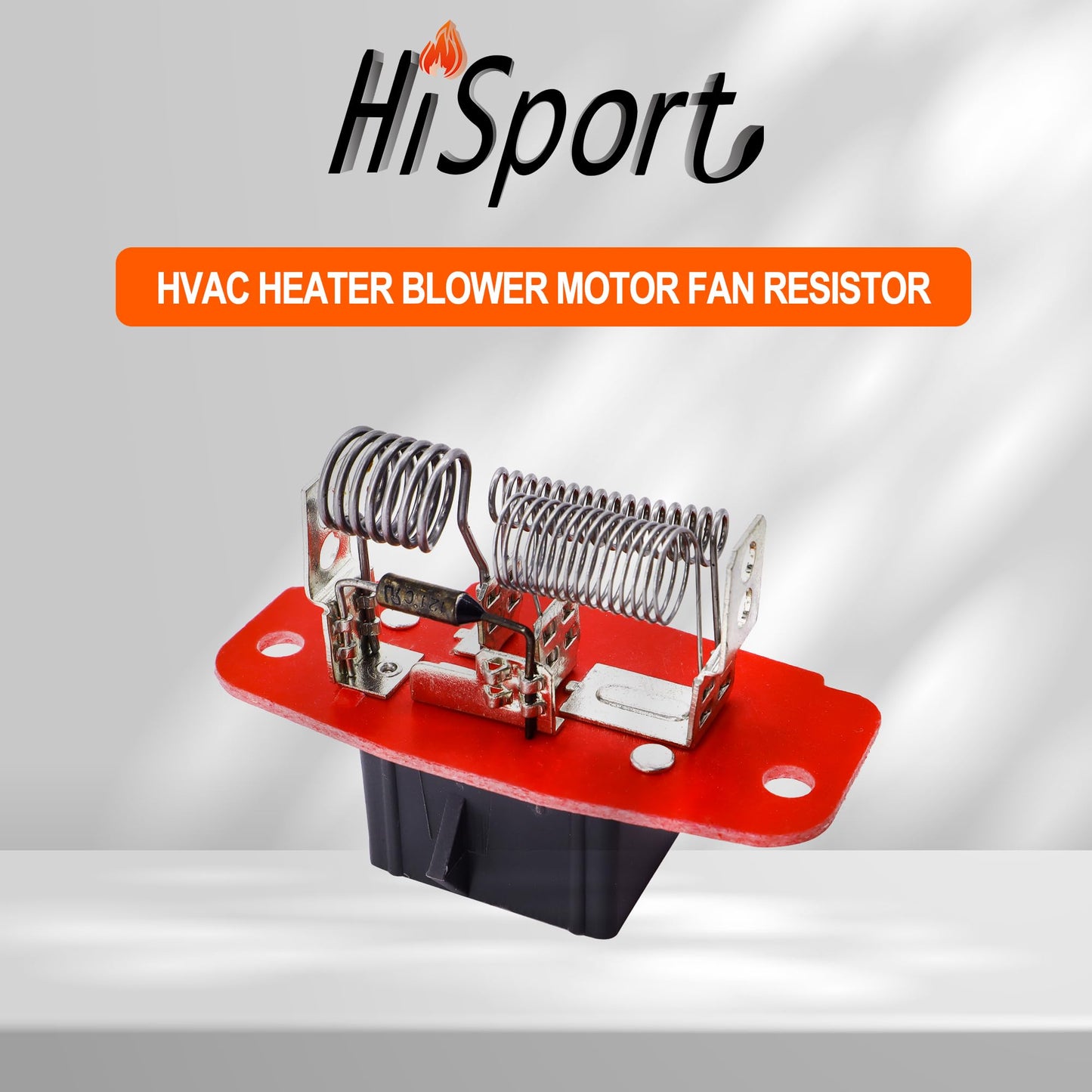 HiSport HVAC Blower Motor Resistor Replaces YH-1697 Compatible with Ford E-150 E-250 E-350 E-450 E-550 F-250 F-350 F-450 F-550 Super Duty Excursion F53 2000-2020 Replaces 4C2Z19A706AA 973404