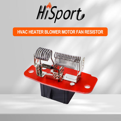 HiSport HVAC Blower Motor Resistor Replaces YH-1697 Compatible with Ford E-150 E-250 E-350 E-450 E-550 F-250 F-350 F-450 F-550 Super Duty Excursion F53 2000-2020 Replaces 4C2Z19A706AA 973404