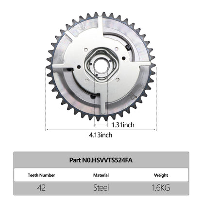HiSport Variable Valve Timing Sprocket - Engine Timing Part Gear Compatible with Ford Some Models, Replacement for 3R2Z6A257AA 3L3E6C524FA 3L3Z6256DA 3L3Z6256EA 3L3Z6256FA 3R2Z6A257DA