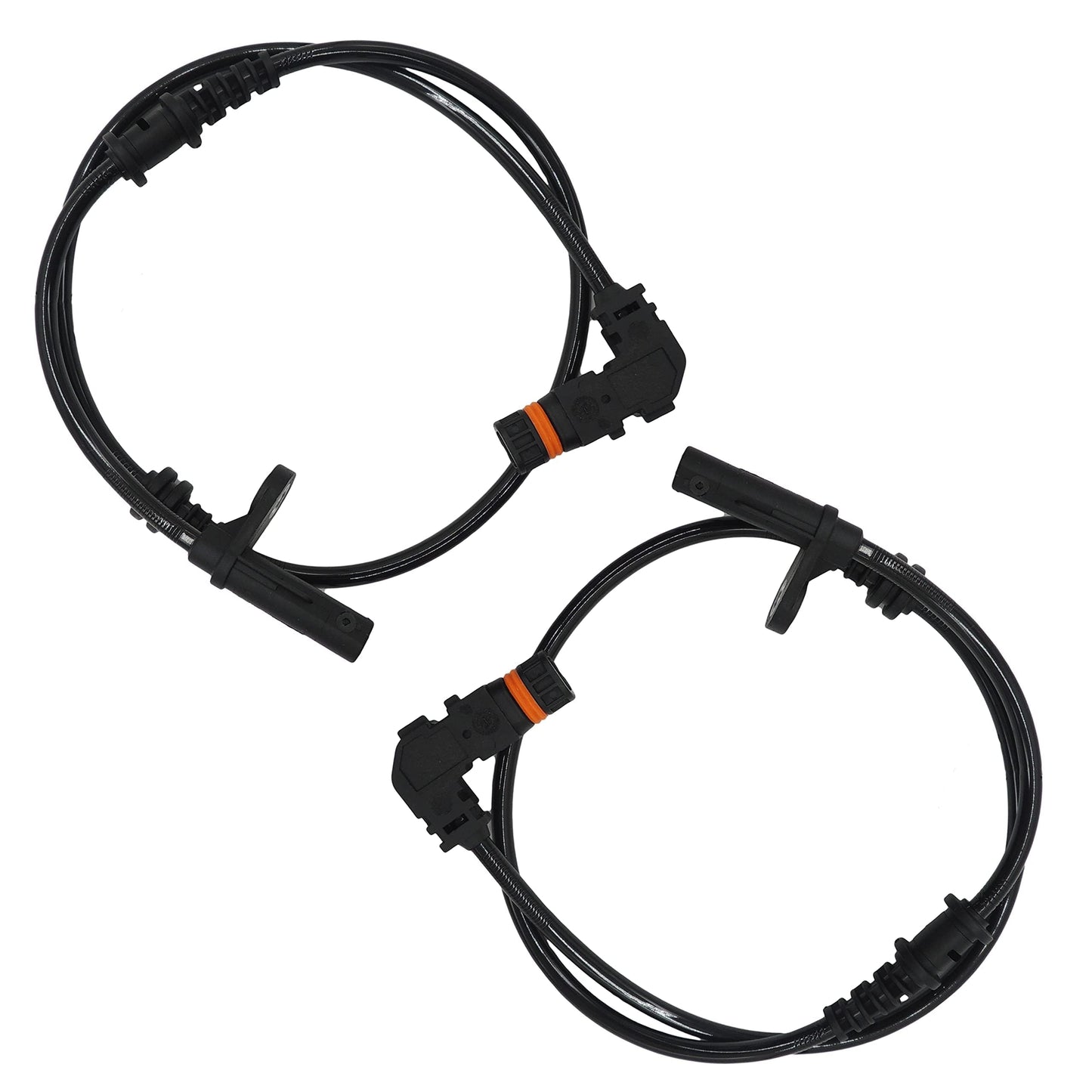 HiSport ALS2688 2PCS Front L/R ABS Wheel Speed Sensor, Compatible with Mercedes-Benz C250 C300 C350 2012, 2013, 2014, 2015 Replace 2049057900, 2049052905, 2049054305